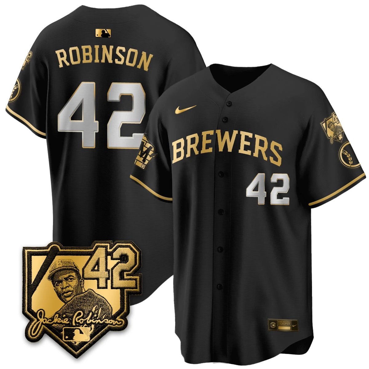 MIL 2026 New Era Vapor Limited Jersey - All Stitched by Milwaukee Brewers