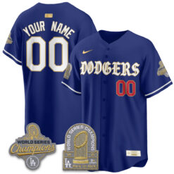 LAD Vapor Limited Custom Jersey - Back to Back 9x Champs - All Stitched by Los Angeles Dodgers