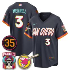 SD 2026 City Connect Vapor Limited Jersey - All Stitched V3 by San Diego Padres