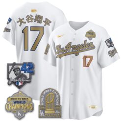 Los Angeles Dodgers 2026 New Era Gold Collection Vapor Limited Jersey - B2B Champs - All Stitched by Los Angeles Dodgers