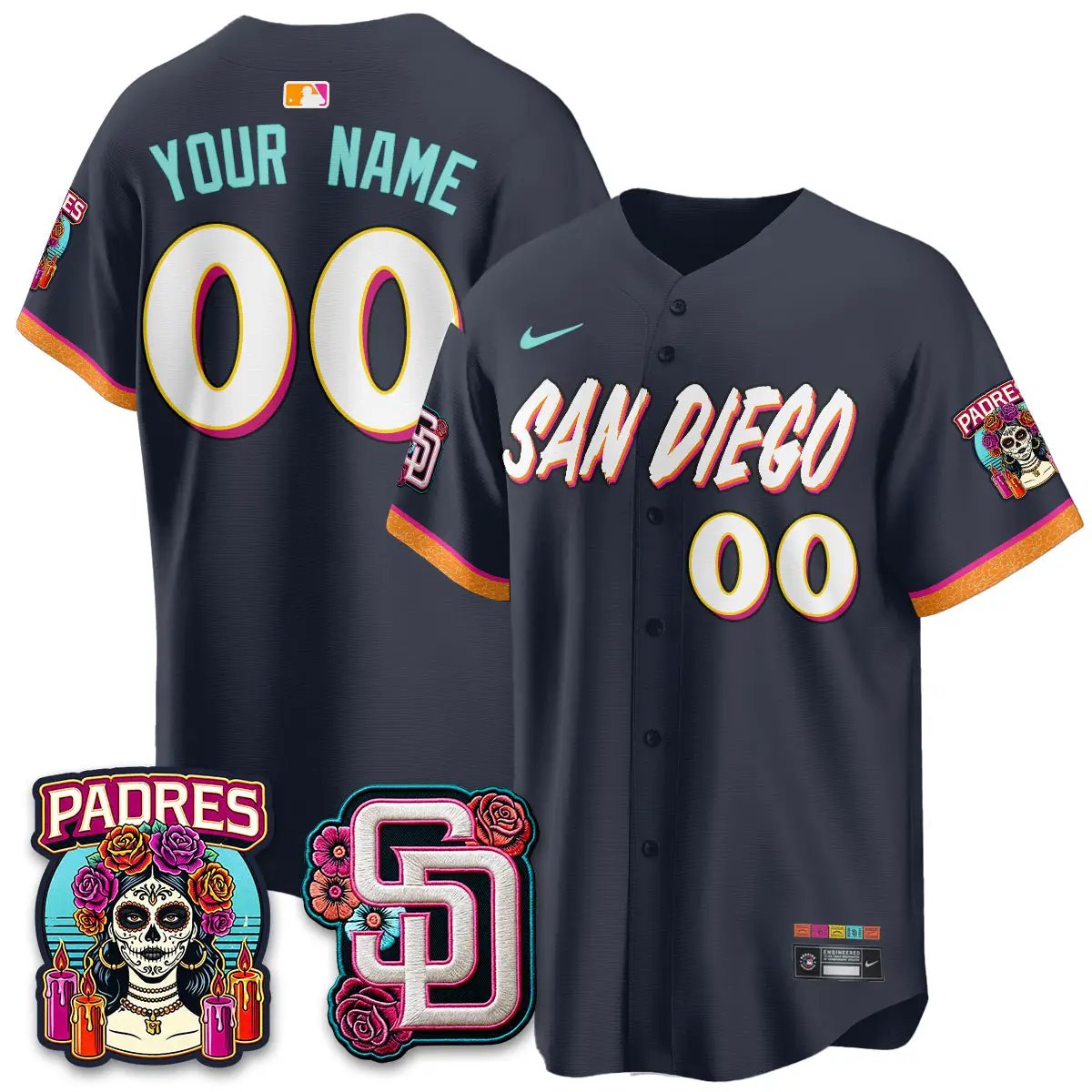 SD 2026 City Connect Vapor Premier Limited Custom Jersey - All Stitched V2 by San Diego Padres