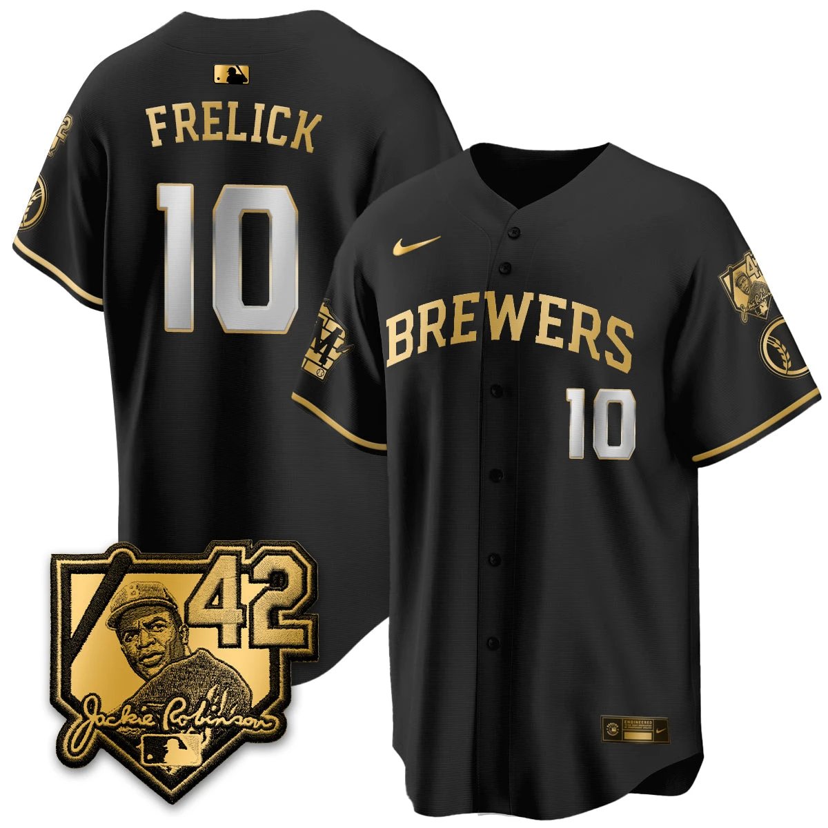 MIL 2026 New Era Vapor Limited Jersey - All Stitched by Milwaukee Brewers