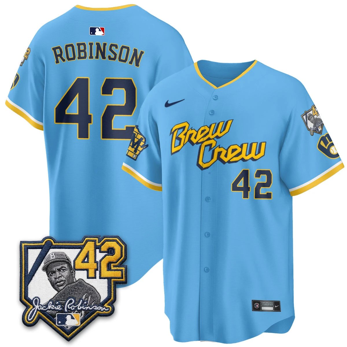 MIL 2026 New Era Vapor Limited Jersey - All Stitched by Milwaukee Brewers