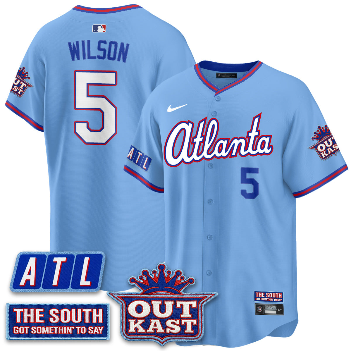 Atlanta Braves 2026 City Connect Vapor Limited Jersey - All Stitched V3 by Atlanta Braves