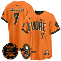 Baltimore Orioles 2026 City Connect Vapor Premier Limited Jersey - All Stitched - V3 by Baltimore Orioles