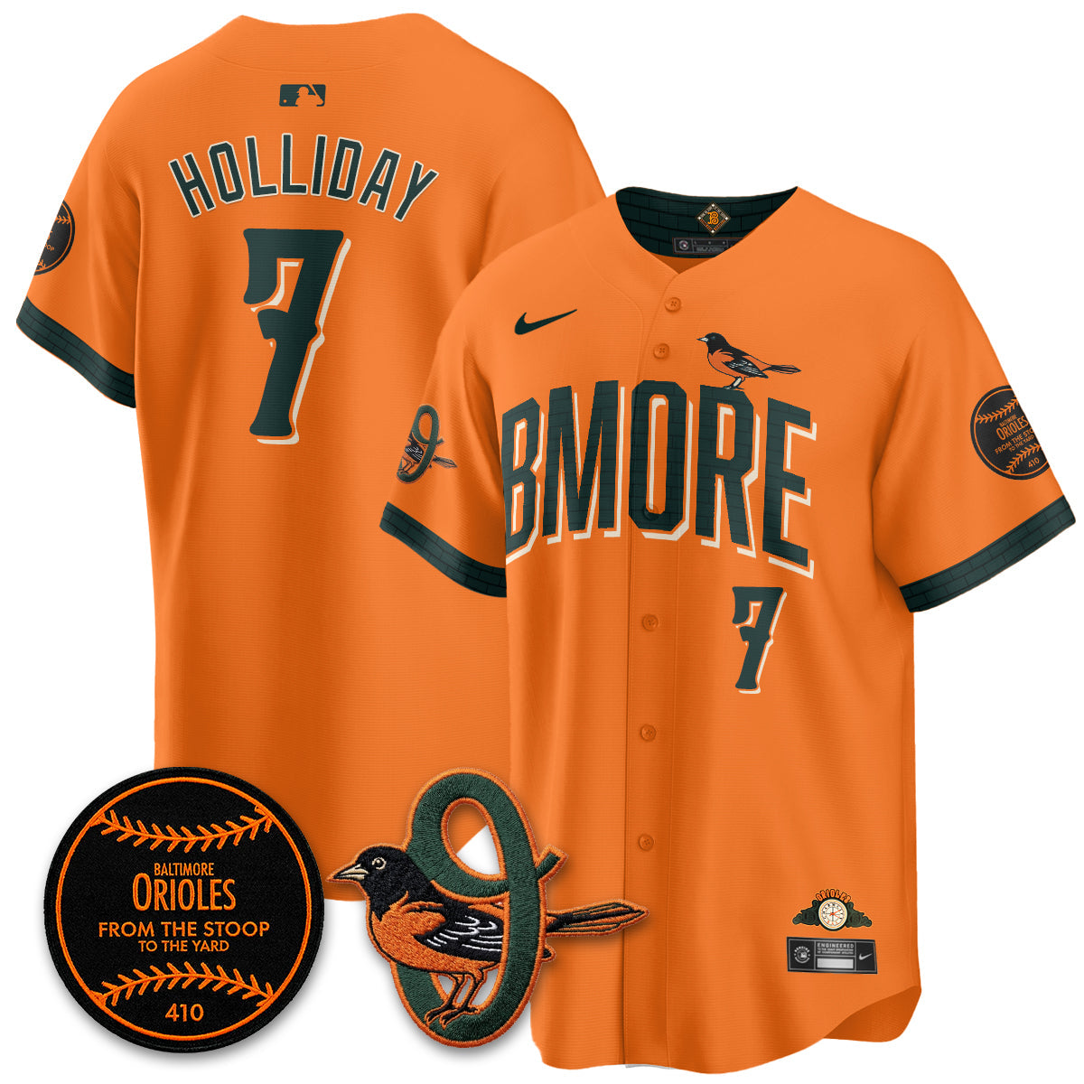 Baltimore Orioles 2026 City Connect Vapor Premier Limited Jersey - All Stitched - V3 by Baltimore Orioles