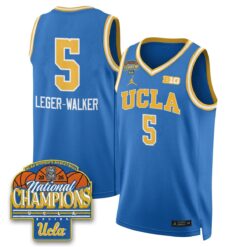 UCLA Women's Basketball National Champion 2026 Limited Jersey - All Stitched by UCLA