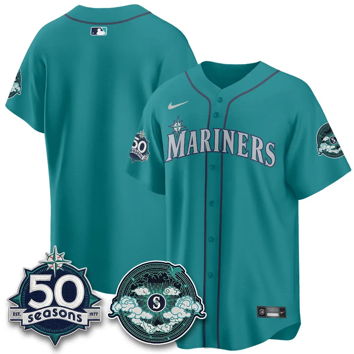 SEA x FW Night Limited Jersey - All Stitched by Seattle Mariners