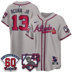 ATL 2026 Jackie Robinson Day Vapor Limited Jersey - All Stitched by Atlanta Braves