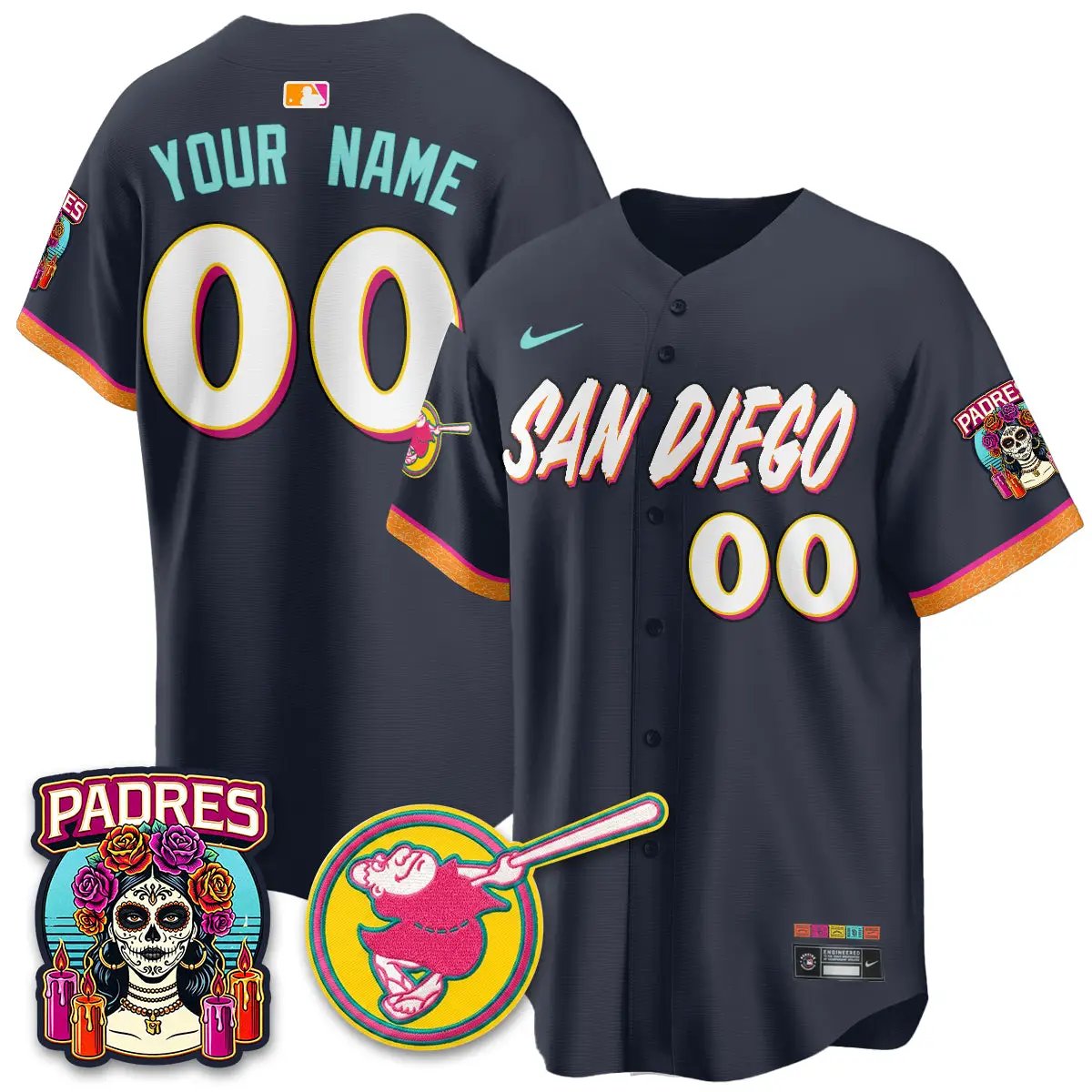 SD 2026 City Connect Vapor Premier Limited Custom Jersey - All Stitched V2 by San Diego Padres