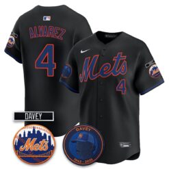 New York Mets 2026 Davey Johnson In Memoriam Vapor Limited Jersey - All Stitched by New York Mets