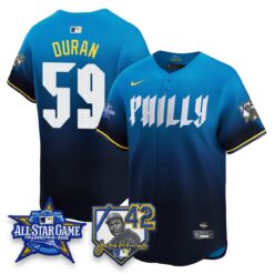Philadelphia Phillies 2026 Jackie Robinson New Era - All Star Game Vapor Limited Jersey - All Stitched by Philadelphia Phillies