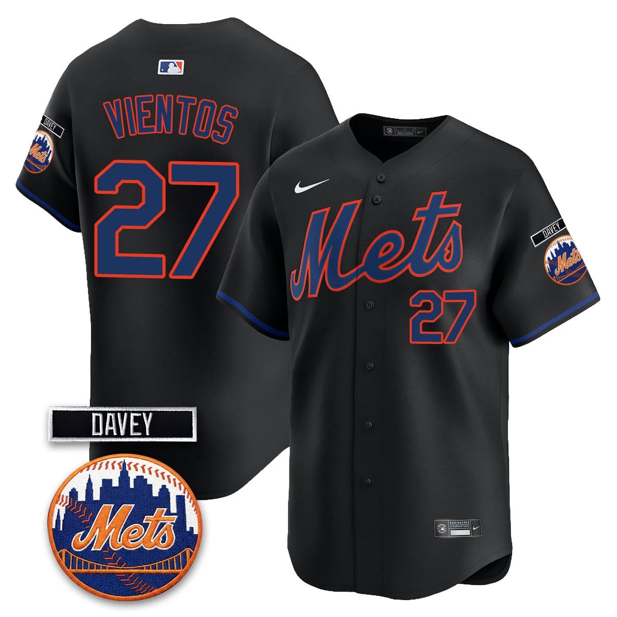 NYM 2026 Davey Johnson Memorial Vapor Limited Jersey - All Stitched by New York Mets