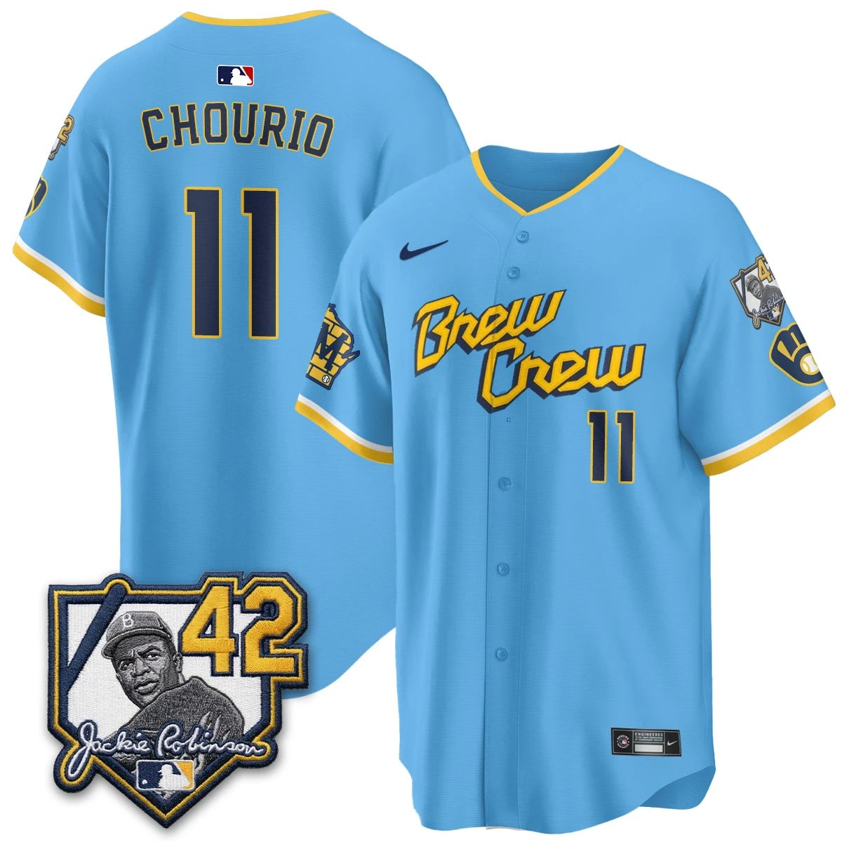 MIL 2026 New Era Vapor Limited Jersey - All Stitched by Milwaukee Brewers
