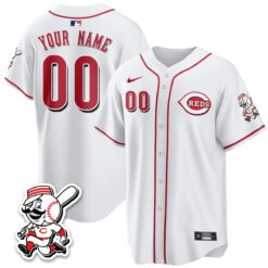 Cincinnati Reds 2026 City Connect Limited Custom Vapor Jersey - All Stitched by Cincinnati Reds