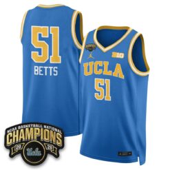 UCLA Women's Basketball Champion 2026 Limited Jersey - All Stitched by UCLA