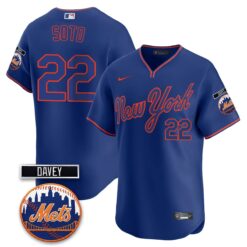 NYM 2026 Davey Johnson Memorial Vapor Limited Jersey - All Stitched by New York Mets