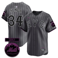NYM 2026 Davey Johnson Memorial Vapor Limited Jersey - All Stitched by New York Mets