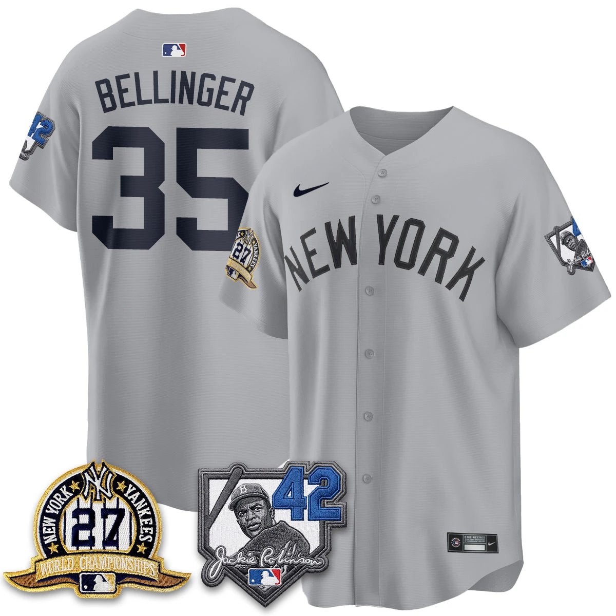 New York Yankees 2026 Jackie Robinson Day Vapor Limited Jersey - All Stitched by New York Yankees