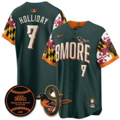 BAL x Maryland State Flag 2026 Vapor Jersey - All Stitched by Baltimore Orioles