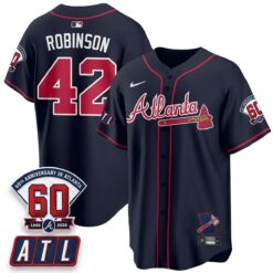 ATL 2026 60th Anniversary Vapor City Connect Limited Jersey - All Stitched by Atlanta Braves