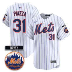 NYM 2026 Davey Johnson Memorial Vapor Limited Jersey - All Stitched by New York Mets