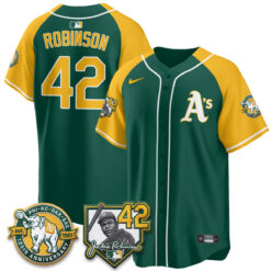 Oakland Athletics 2026 Jackie Robinson Day - Celebrating 125 Years Limited Vapor Jersey - All Stitched by Oakland Athletics