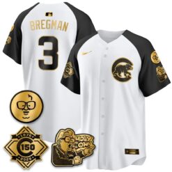 CHC 150th Anniversary Harry Caray Holy Cow Vapor Premier Limited Jersey - All Stitched V3 by Chicago Cubs