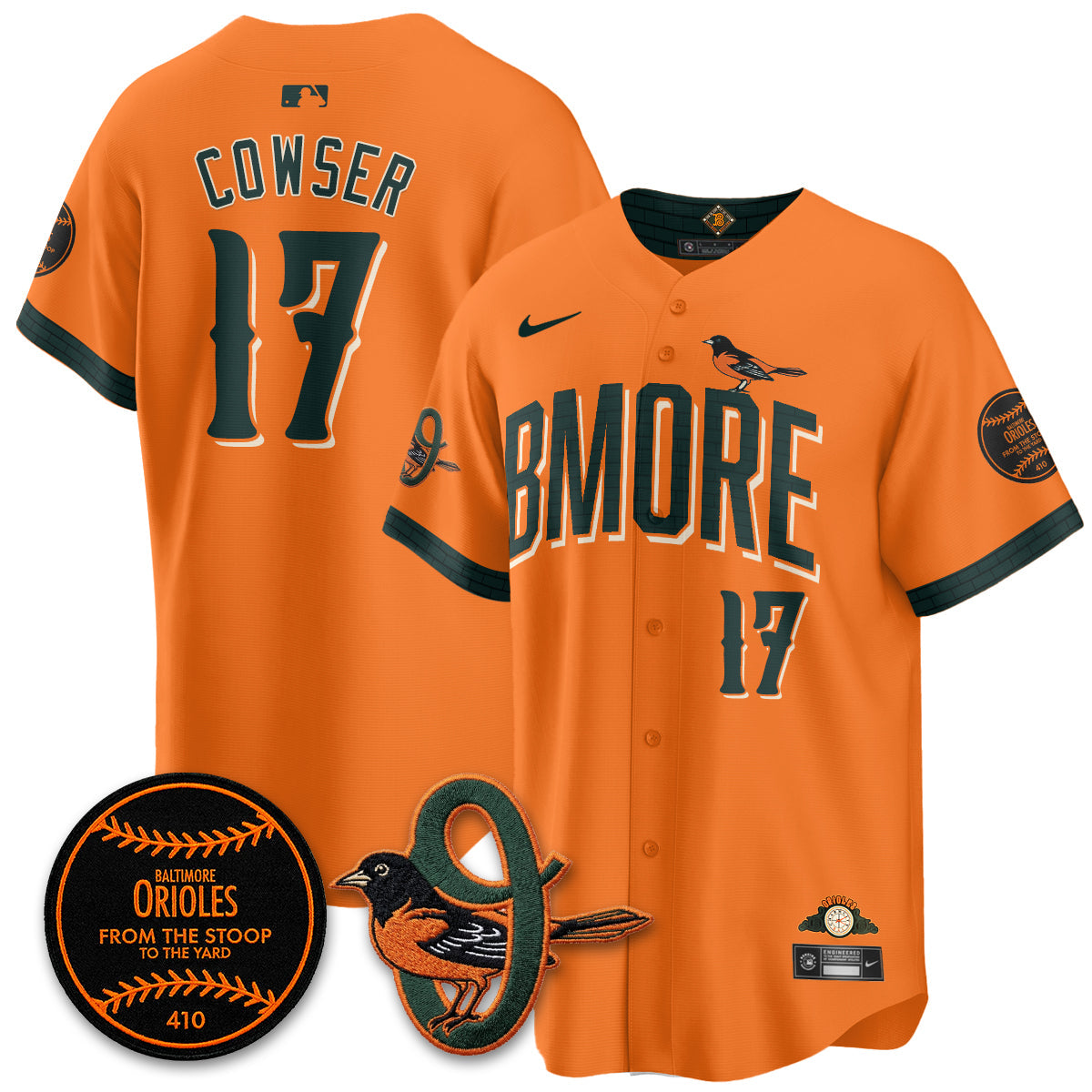 Baltimore Orioles 2026 City Connect Vapor Premier Limited Jersey - All Stitched - V3 by Baltimore Orioles