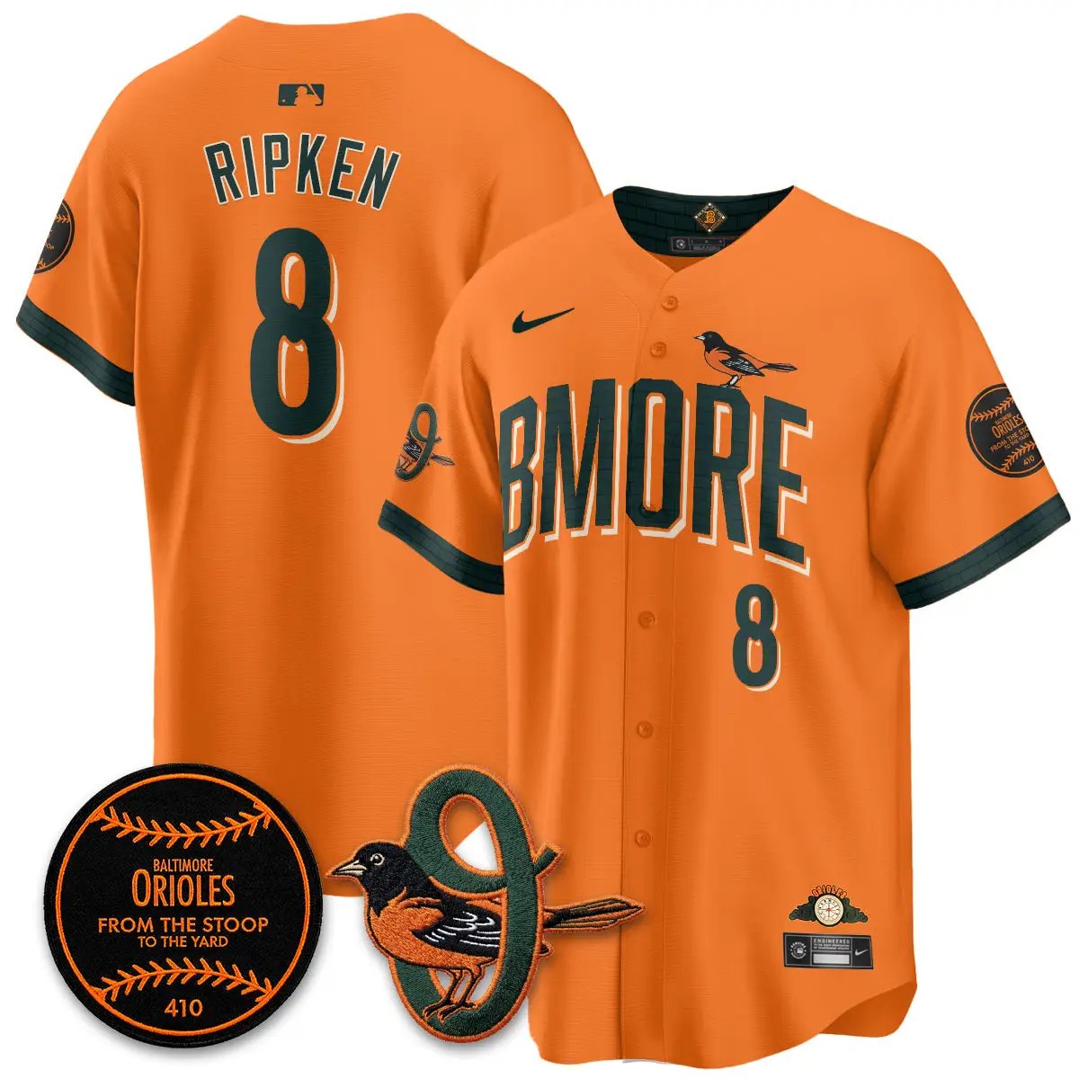 Baltimore Orioles 2026 City Connect Vapor Premier Limited Jersey - All Stitched - V3 by Baltimore Orioles