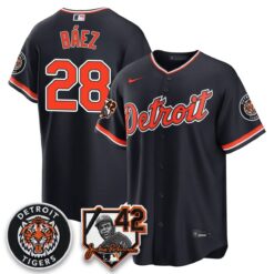 Detroit Tigers 2026 Jackie Robinson Day Vapor Limited Jersey - All Stitched by Detroit Tigers