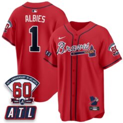 ATL 2026 60th Anniversary Vapor City Connect Limited Jersey - All Stitched by Atlanta Braves