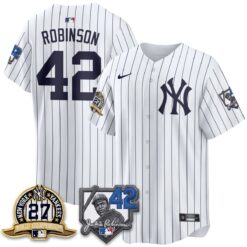 New York Yankees 2026 Jackie Robinson Day Vapor Limited Jersey - All Stitched by New York Yankees