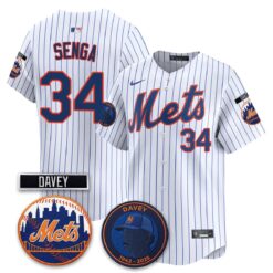 New York Mets 2026 Davey Johnson In Memoriam Vapor Limited Jersey - All Stitched by New York Mets