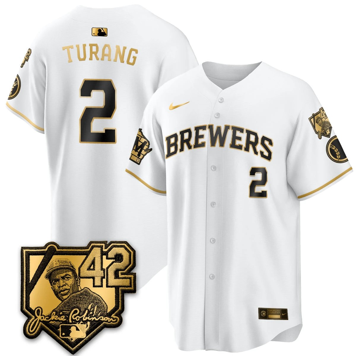 MIL 2026 New Era Vapor Limited Jersey - All Stitched by Milwaukee Brewers