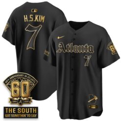 ATL 2026 Gothic Edition Vapor Limited Jersey - All Stitched V2 by Atlanta Braves