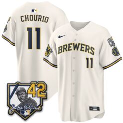 MIL 2026 New Era Vapor Limited Jersey - All Stitched by Milwaukee Brewers