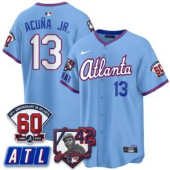 ATL 2026 Jackie Robinson Day Vapor Limited Jersey - All Stitched by Atlanta Braves