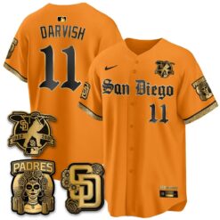 SD 2026 City Connect x Tony Gwynn Patch Vapor Premier Limited Jersey - All Stitched - V2 by San Diego Padres