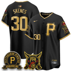 Pittsburgh Pirates Vapor Limited Jersey - Cobra & Est 1887 Patch - All Stitched by Pittsburgh Pirates