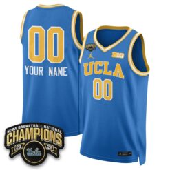 UCLA Women's Basketball Champion 2026 Limited Custom Jersey - All Stitched by UCLA