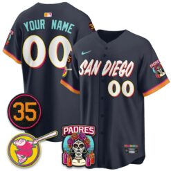 SD 2026 City Connect Vapor Premier Limited Custom Jersey - All Stitched V2 by San Diego Padres
