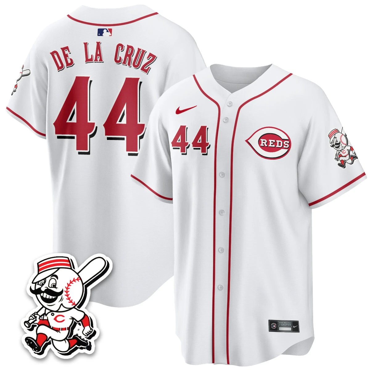 Cincinnati Reds 2026 City Connect Limited Vapor Jersey - All Stitched by Cincinnati Reds