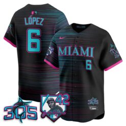 MIA 2026 Jackie Robinson New Era Vapor Limited Jersey - All Stitched by Miami Marlins