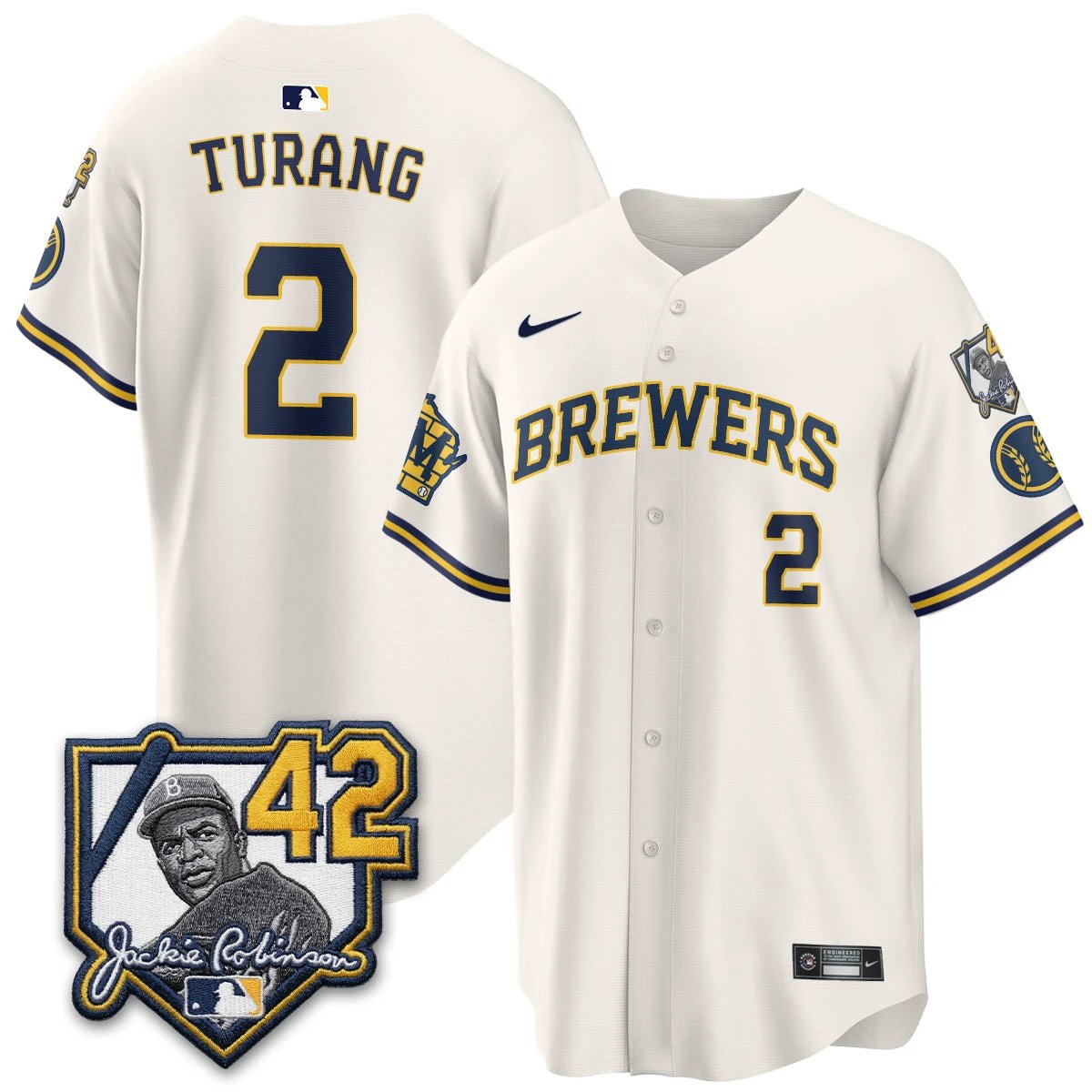 MIL 2026 New Era Vapor Limited Jersey - All Stitched by Milwaukee Brewers