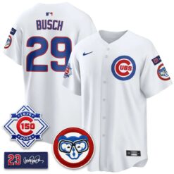 CHC 150th Anniversary Holy Cow Vapor Premier Royal Limited Jersey - All Stitched by Chicago Cubs