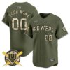 MIL Armed Forces Day Vapor Premier Limited Custom Jersey - All Stitched by Digigearus
