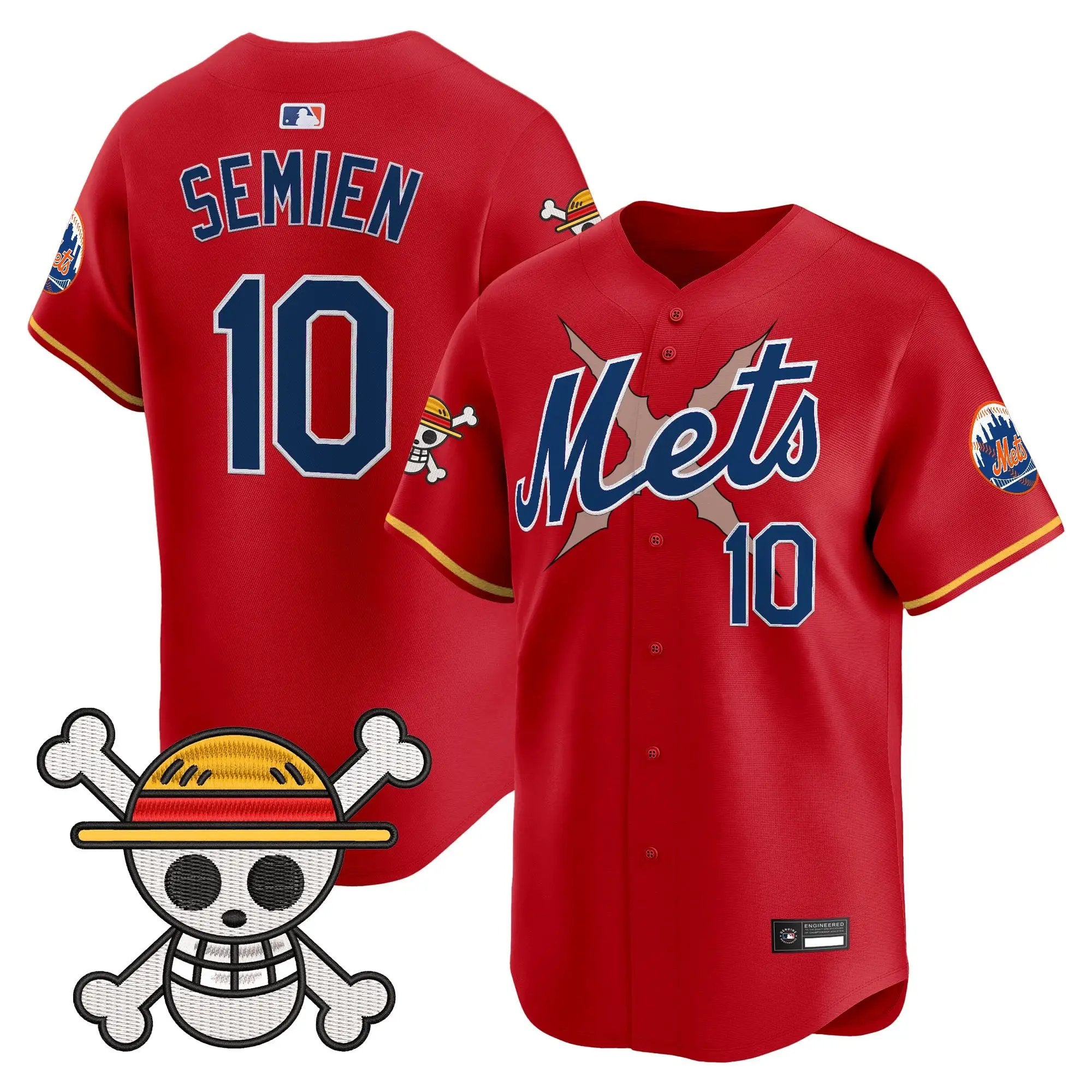 New York Mets x OP Vapor Premier Limited Jersey - Stitched by New York Mets