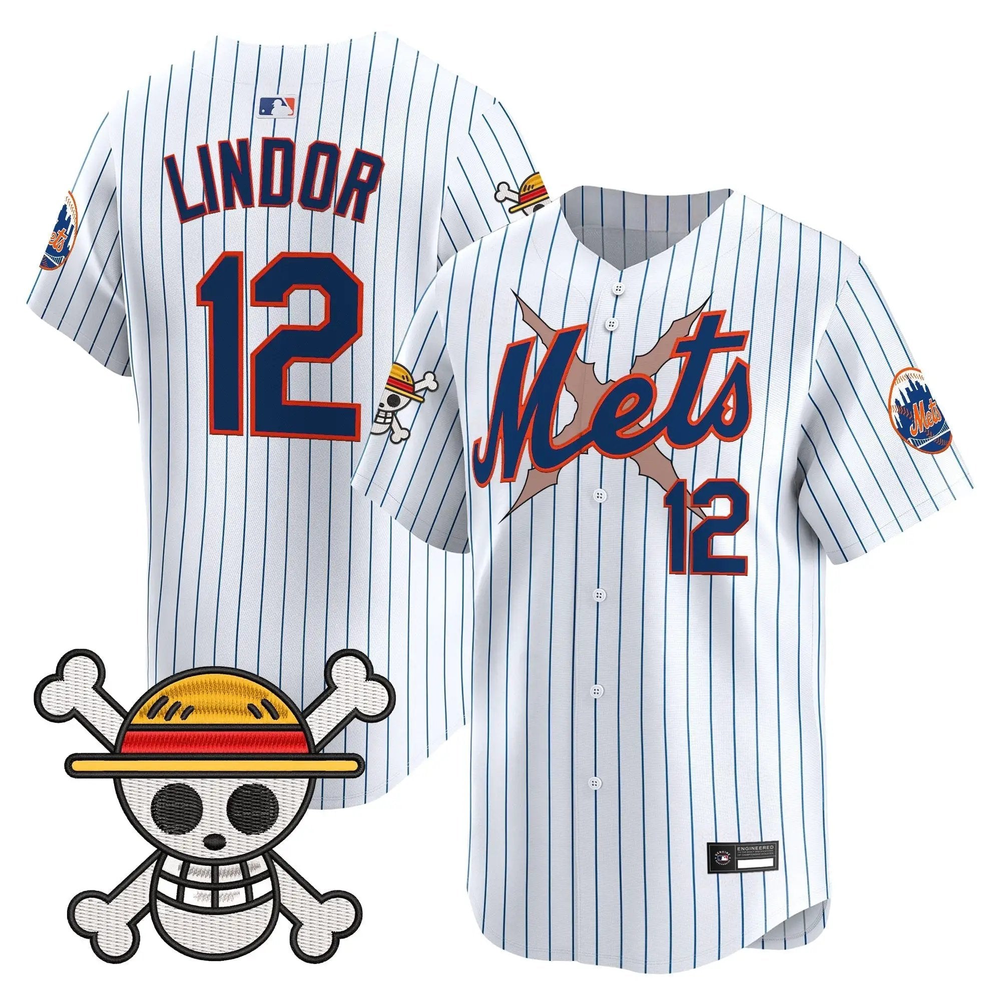 New York Mets x OP Vapor Premier Limited Jersey - Stitched by New York Mets
