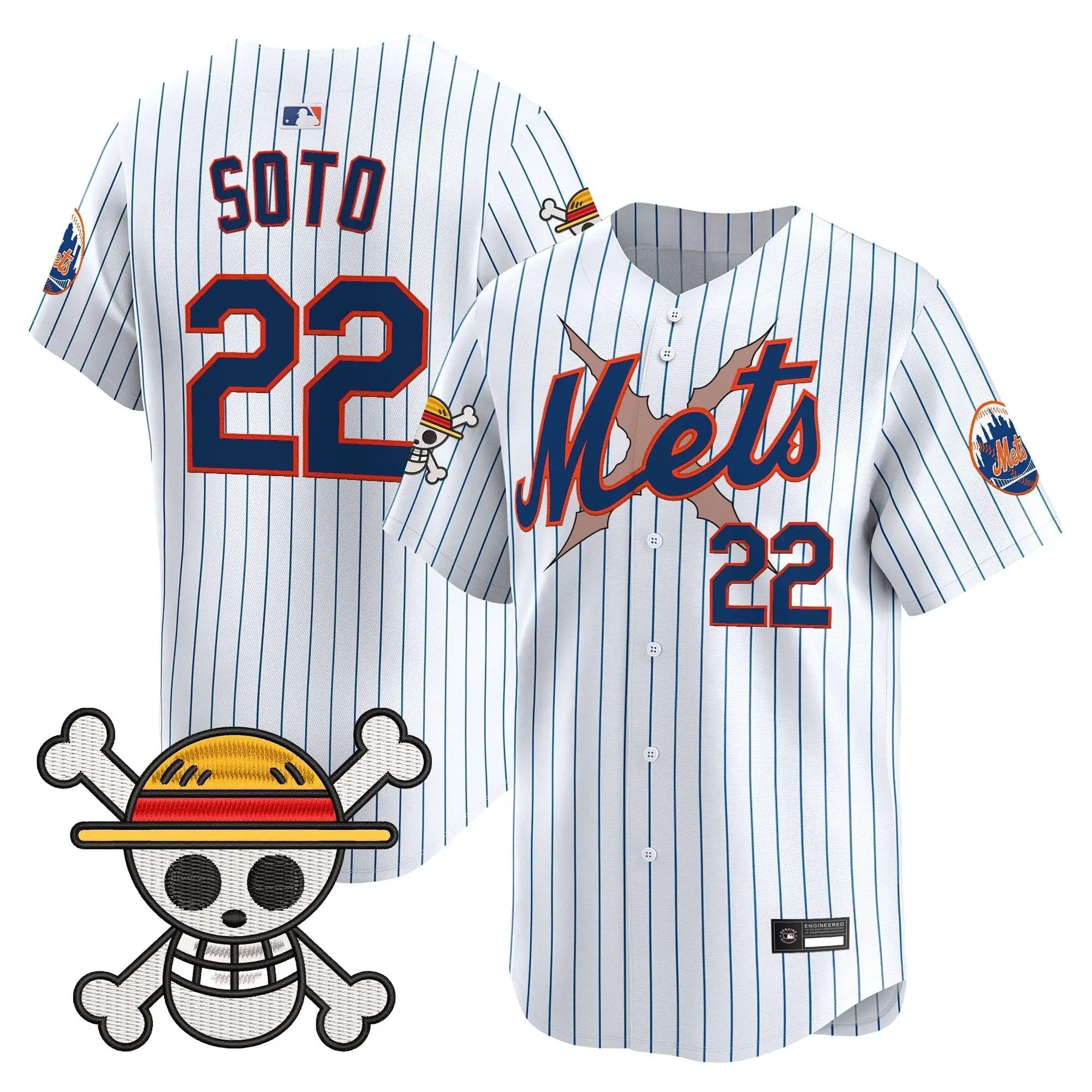 New York Mets x OP Vapor Premier Limited Jersey - Stitched by New York Mets